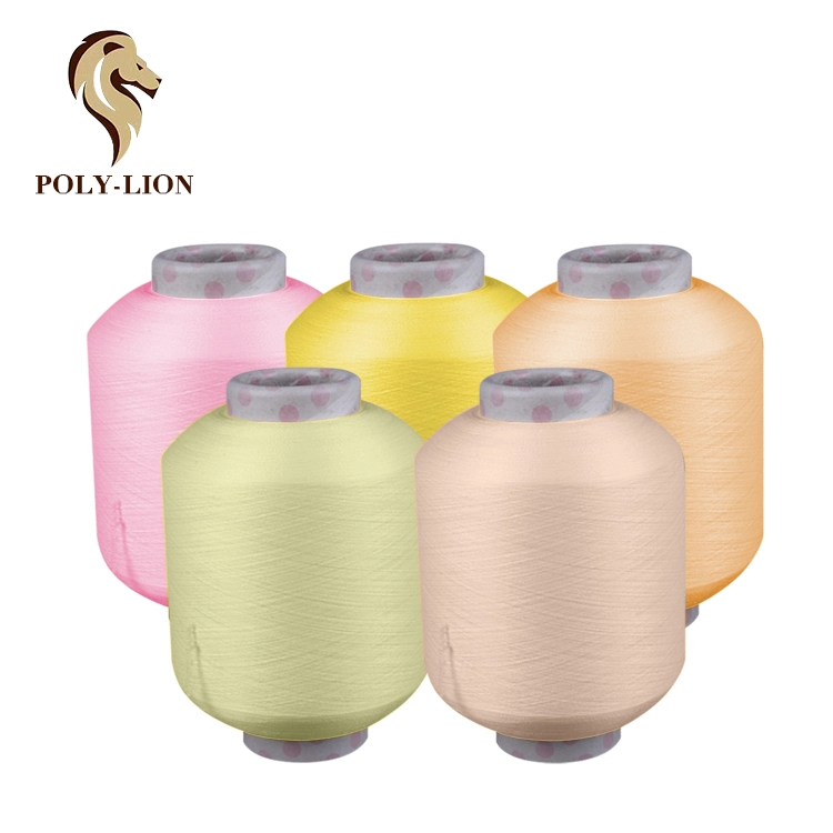 Colorful Nylon Yarn Monofilament Spandex/Polyester Filament Yarn for Fabric